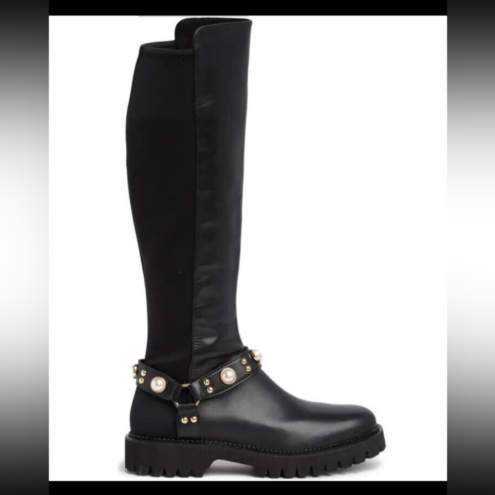 Karl Lagerfeld Paris Renley Riding Boots - Picture 12 of 14